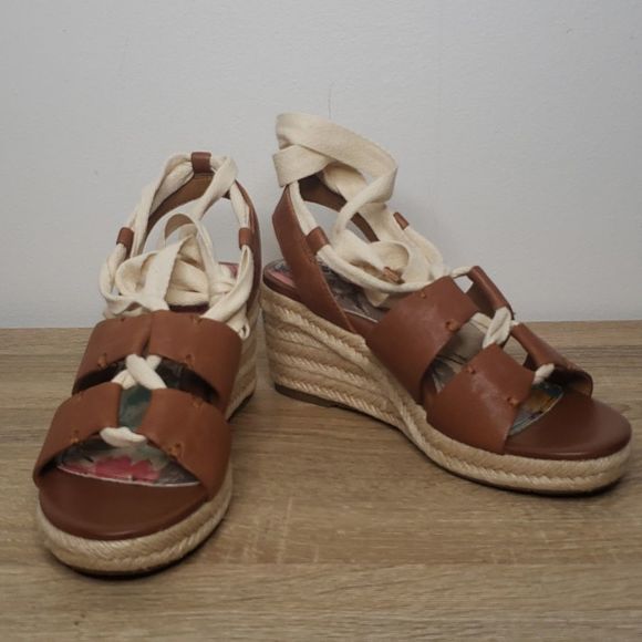 Patricia Nash Riva Wedge Sandals Women's Shoes 5.5M - Picture 3 of 10